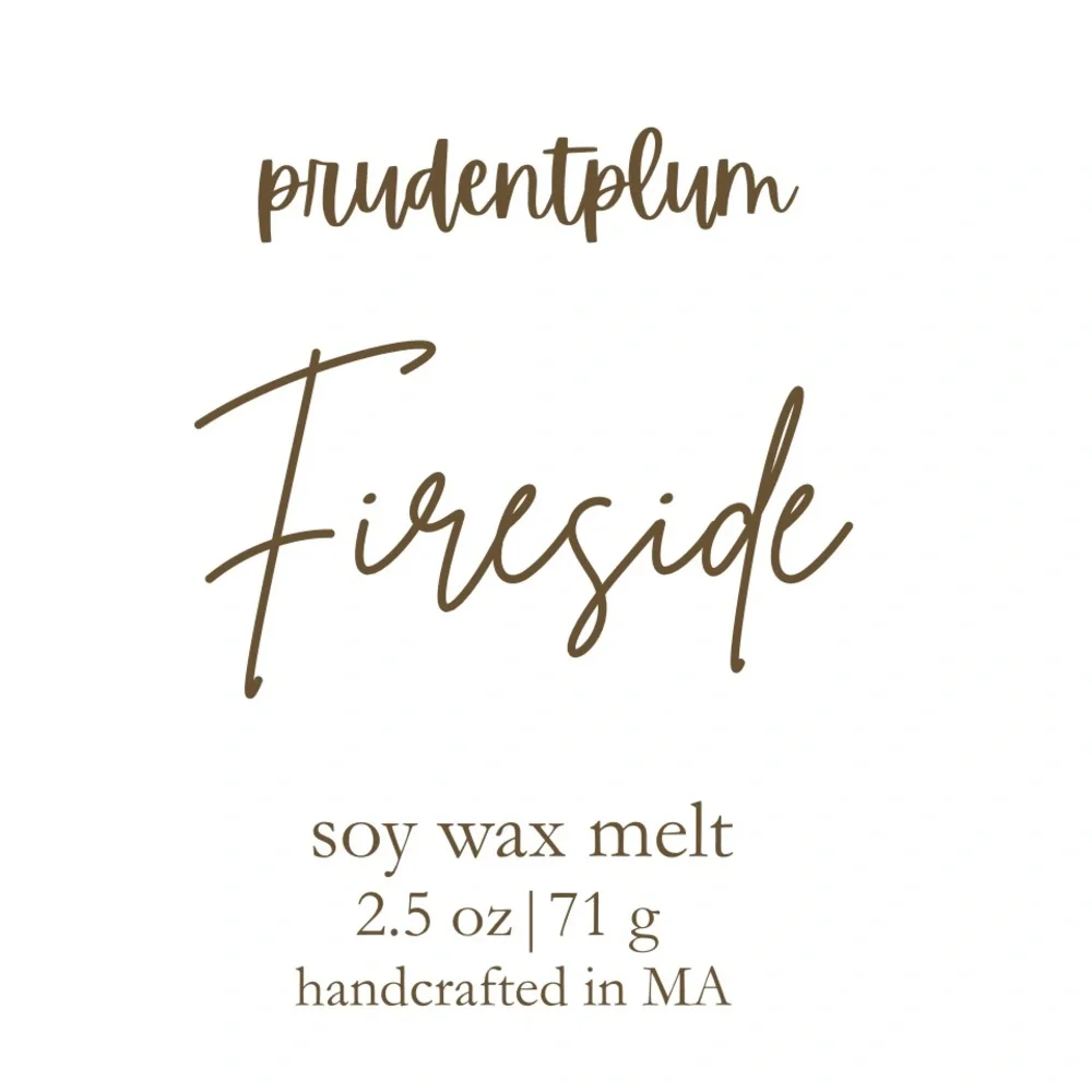 Fireside Soy Wax Melt  2.5 oz | Melts For Wax Warmer Clamshell
